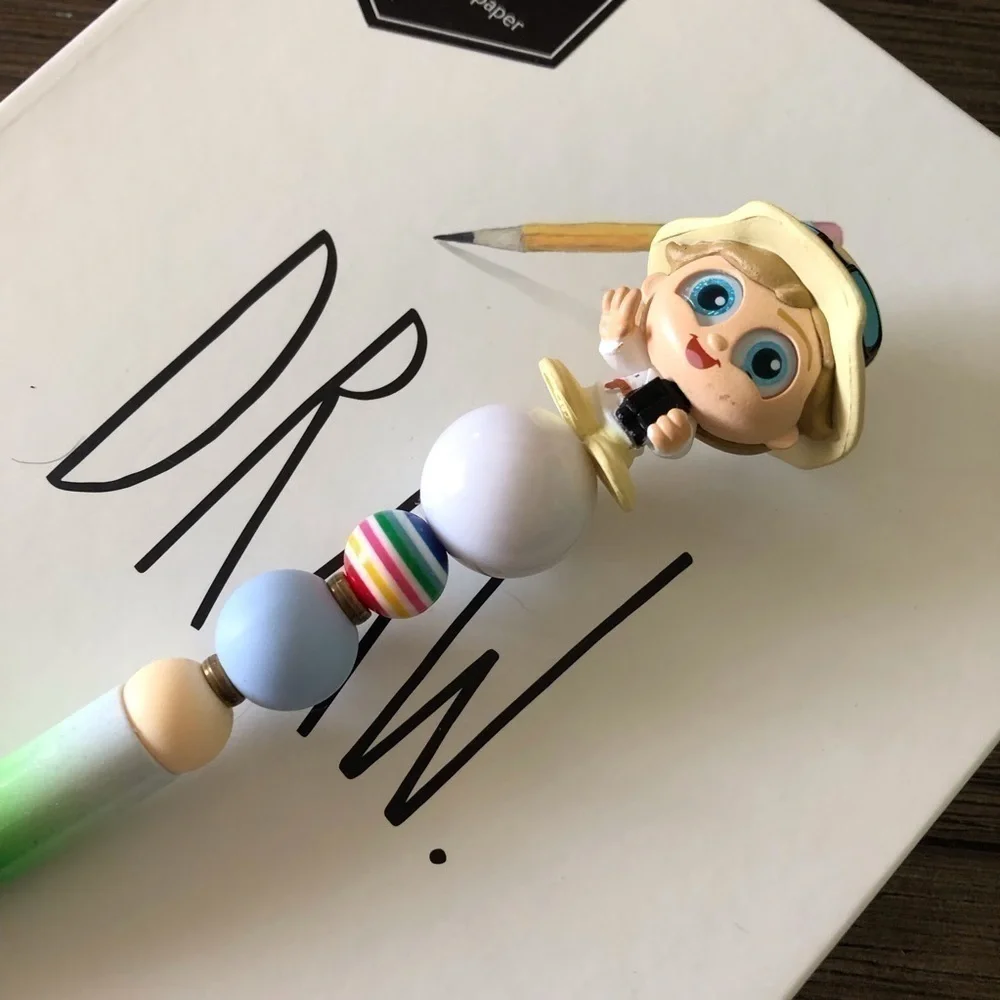 Disney Doorables: Star Wars: Luke Skywalker handmade beaded pen
